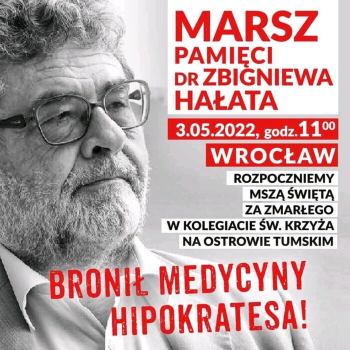 Medycy_Nadziei_marsz_pamięci_dr_Zbiegniewa_Hałata_Wrocław